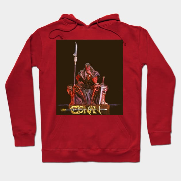 King Conan Hoodie by Art Of Lunatik